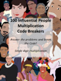 100 INSPIRATIONAL PEOPLE Single Digit Multiplication Biogr