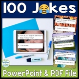 100 Jokes of the Day PowerPoint (Classroom Jokes for Kids)