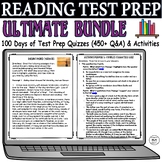 Worksheets for High School Reading Comprehension Test Prep
