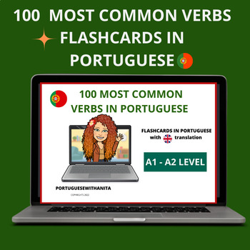 Preview of 100 MOST COMMON VERBS IN PORTUGUESE