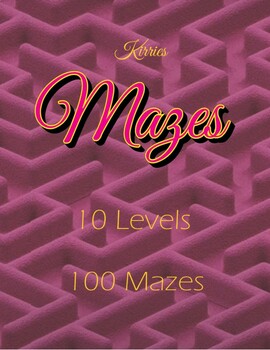 Preview of 100 Maze Challenges for All Ages