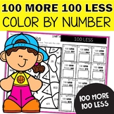 100 More 100 Less Worksheets - 1st 2nd Grade Busy Work Fun