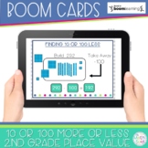 100 More 100 Less and 10 More 10 Less Activity | Boom Cards 