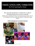 100+ No Print Play Based Activities + Weekly Themes