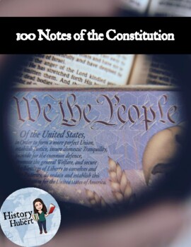 Preview of 100 Notes of the Constitution Warm-Up