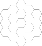 100 Novice Hexagonal Mazes - Pack B