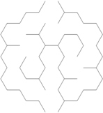 100 Novice Hexagonal Mazes - Pack D