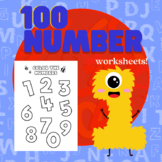 100 Number Skills Practice Printables for Preschool and Ki