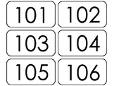 100 Numbers 101-200 Flashcards. Preschool-2nd Grade Number