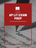 100% Pass Rate AP Lit Exam Prep - FRQ 3 Study Guide
