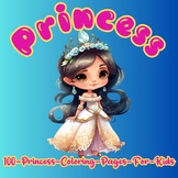 100 Princess Coloring Pages For Kids