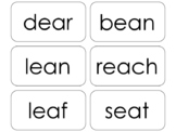 100 Printable Double Vowel Word Flashcards. ELA, Phonics, 