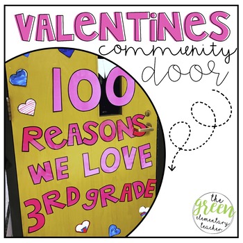 Preview of 100 Reasons Valentines Day & Hundreds Day Door