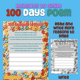 100 Reasons to Smile Poem - List Reasons to Smile Activity