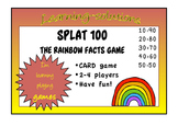 NUMBER FACTS GAME - SPLAT 100 - a Card Game adding multipl