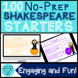 100 Shakespeare Class Starters: A Bell Ringer Set with Fun