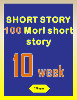 Preview of 100 Short Story pdf.Unit Plan for learning