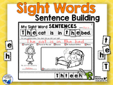 100 Sight Words Sentence Building - Whimsy Workshop Teaching