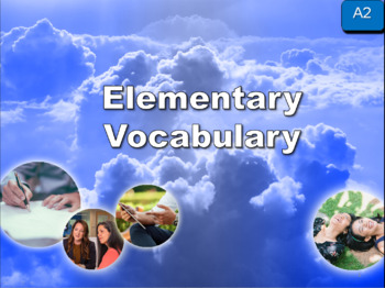Preview of 100 Slides for ESL Vocabulary Elicitation and Spelling Games (A2 level)
