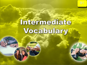 Preview of 100 Slides for ESL Vocabulary Elicitation and Spelling Games (B1 level)