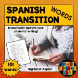 100 SPANISH TRANSITION WORDS ⭐ Improve Spanish Writing Beg