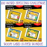 100 Spelling Word Challenge Bundle of Boom™ Cards M - P