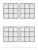 100 Sudoku Puzzles! Great for Critical Thinking & Logic. S