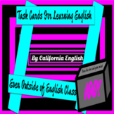 100 Task Cards for High School English