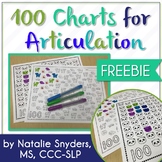 100 Trials for Articulation - Freebie for Speech Therapy