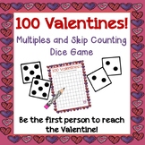 100 Valentines! A Multiples and Skip Counting Valentine's 