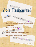 60 Viola Flashcards - FULL COLOR!!!