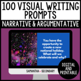100 Visual Writing Prompts for Narrative and Argumentative