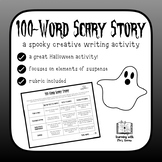 100-Word Scary Story: A Suspense Creative Writing Activity