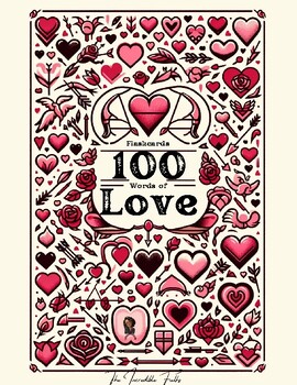 Preview of 100 Words of Love Flashcards