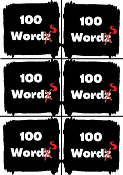 Preview of 100 Wordz Spelling Game