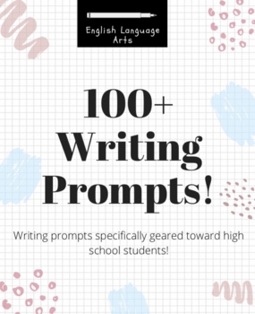 Preview of 100 Writing Prompts!