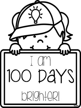 100 and 101 Days Brighter by Mrs Learning Bee | Teachers Pay Teachers