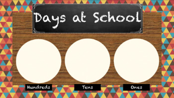 Counting Days Of School Chart