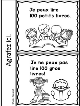 Le 100e Jour D Ecole French 100th Day Of School Poem And Activities