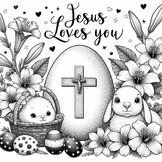 100 pages Easter Egg Printables: Templates, Coloring Pages