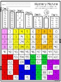 100's Chart Hidden Picture: 100th Day of School