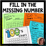 Fill in the Missing Numbers | 100's Chart & 120 Chart | In