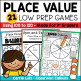 100 to 120 | Hundreds, Tens and Ones Place Value Games for