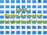 1000 + Animated Digital Vocabulary PowerPoint Presentation Bundle