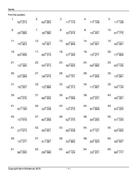 1000 questions math advanced division calculator use by