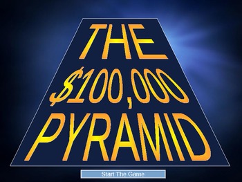 The $100,000 Pyramid - Guide 