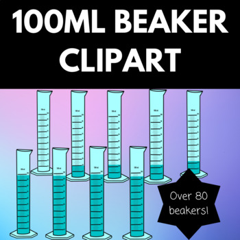 Preview of 100ML Beaker Clipart