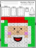 100's Chart Mystery Picture: Santa