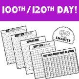 100th / 120th Day of School Activities and Printables