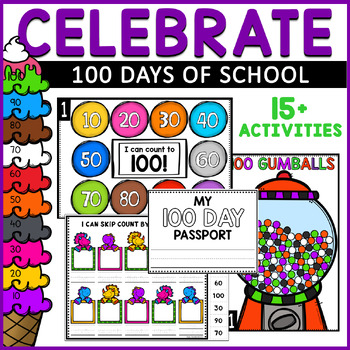 100th DAY OF SCHOOL CELEBRATION | MATH LITERACY SCIENCE STEM ART